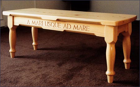 Occasional Table in Yellow Cedar